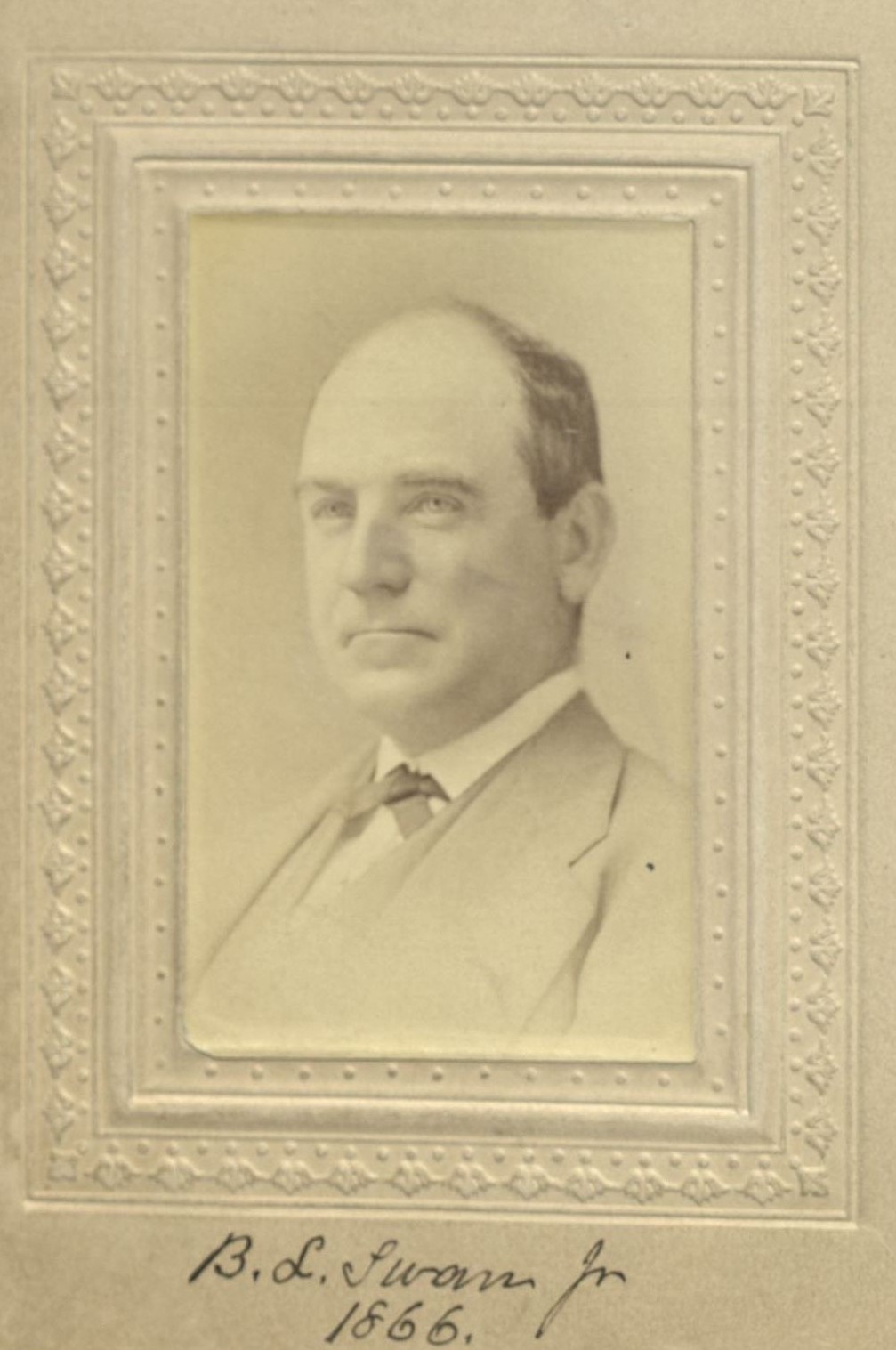 Member portrait of Benjamin L. Swan Jr.